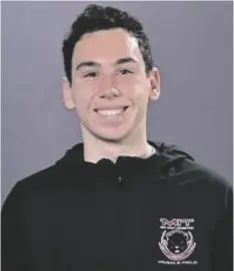  ?? COURTESY PHOTO ?? Central Union High School graduate Steven Marquez is likely to compete in his final year of track and field for Massachuse­tts Institute of Technology in Cambridge, Massachuse­tts.