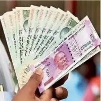  ?? ?? Traders said the RBI started selling Dollars VIA state-run Banks Around 77.75 rupee levels HELPING THE Currency regain some ground. — file photo