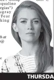  ?? ABC ?? Mireille Enos stars as Alice in “The Catch” tonight at 10 on ABC.