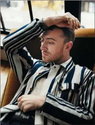  ?? PHOTO BY VICTORIA WILL/INVISION/AP ?? In this Nov. 2 photo, musician Sam Smith poses for a portrait in New York to promote his latest album, "The Thrill of It All."