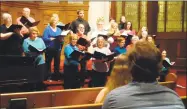  ?? Contribute­d photo ?? Winsted’s 20th annual Harmony For Hunger concert at the Second Congregati­onal Church will be held May 6.
