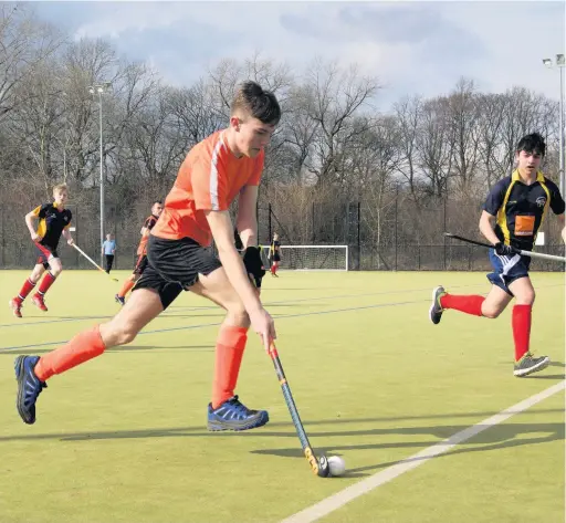  ??  ?? Peter Ransome carries forward for Rochdale’s second team against Prescot at the weekend