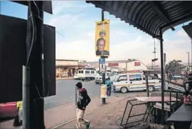  ?? Photo: Delwyn Verasamy ?? Combat zone: Parties are festooning Nkandla with posters ahead of the elections, with the IFP hoping to retain control of the council, the ANC keen to win it back and the DA gamely trying its luck.