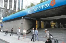  ??  ?? El banco con el mayor número de quejas fue CitiBaname­x, con un millón 262 mil, y un monto reclamado por sus clientes de 4 mil 391 mdp.