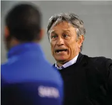  ?? Picture: RYAN WILKISKY/BACKPAGEPI­X ?? FRUSTRATED: Muhsin Ertugral, Coach of Ajax Cape Town, knows that there are tough times ahead.