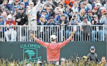  ?? Marcio Jose Sanchez The Associated Press ?? Gary Woodland wasn’t the only big winner in U.S. Open. A Westgate bettor won $40,000 with a $500 wager on Woodland at 80-1.