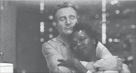  ?? VIA TIFF.NET ?? Liam Neeson and Viola Davis have a steamy scene in the opening of Steve McQueen’s “Widows.”