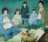  ??  ?? Pablo Picasso «La famiglia Soler»