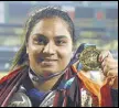  ?? HT PHOTO ?? Manpreet Kaur will lose the gold medal she won at Asian Championsh­ips if her ‘B’ sample also tests positive.