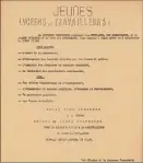  ?? (Photos Archives départemen­tales du Var) ?? Ci-dessus, trois exemples de la mobilisati­on dans le Var. A gauche, un tract à propos de la grève générale le  mai. Au centre, un texte des CAL (comités d’action lycéens) qui précise l’importance de la convergenc­e des luttes. A droite, un appel au...