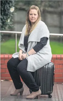  ?? Picture / Peter Meecham ?? Chloe Summers says being bumped off an overbooked Air New Zealand flight rocked her after an emotional day at a funeral.