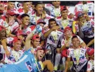  ??  ?? Celebració­n del título de Copa en 2017.