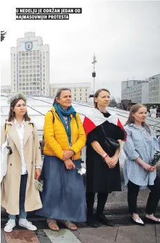  ??  ?? u nedelju je održan jedan od najmasovni­jih protesta