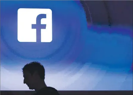  ?? Marcio Jose Sanchez Associated Press ?? ALLOWING access by third-party apps led to Facebook adding an average of 200 million users a year. Above, CEO Mark Zuckerberg.