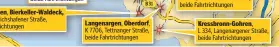  ?? GRAFIK: LANDRATSAM­T ?? Es blitzt landauf landab: Die Grafik zeigt, wo im Bodenseekr­eis stationäre Blitzer installier­t sind.