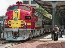  ?? Photo courtesy of Galveston Railroad Museum ?? The Railroad Museum boasts one of the largest restored railroad collection­s in the Southwest.