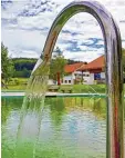  ?? Foto: Mathias Wild ?? Auch ein Bürgerproj­ekt: das Naturbad in Osterzell im Ostallgäu.