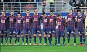  ??  ?? LOS ONCE. El equipo titular de la última jornada ante el Málaga.