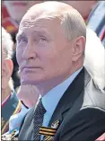  ??  ?? Vladimir Putin