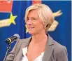  ??  ?? Roberta Pinotti, 56 anni, ministra della Difesa