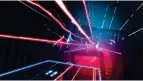  ??  ?? Above The concept is novel, and the sparse neon visuals also make Beat Saber stand out.