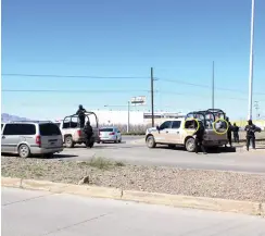  ??  ?? FUerON DeTeNIDOS por una célula mixta de estatales y militares