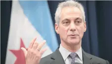  ??  ?? El alcalde Rahm Emanuel reiteró que Chicago seguirá siendo una ciudad ‘santuario’ para los inmigrante­s.