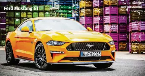  ??  ?? Born in the USA: der Ford Mustang OLIVERWOLF (3)