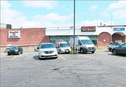  ?? Post-Gazette ?? The Shursave IGA grocery store in Bloomfield on April 10, 2018. The Liberty Avenue space is the new home of the Bloomfield Community Market, which is expected to open Sunday.