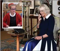  ?? ?? CLARENCE HOUSE CALL: Camilla and Tegen