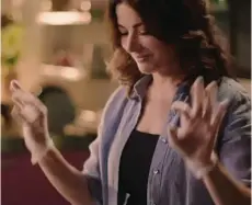  ??  ?? Layer of protection: Nigella, wearing her CSI-style gloves