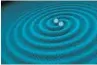  ?? CALTECH-JPL FOR TNS ?? An artist’s impression portrays gravitatio­nal waves generated by binary neutron stars.