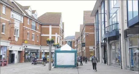  ?? Picture: Chris Davey FM4298459 ?? The Whitefriar­s Shopping Centre in Canterbury