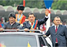  ??  ?? Contradict­ory figure: BBC Two examined former Venezuelan president Hugo Chávez