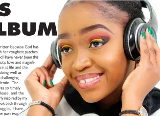  ??  ?? SOOTHING: The gospel singer never disappoint­s her fans.