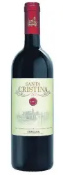  ??  ?? The 2018 Santa Cristina Rosso Toscana IGT will dress up any store-bought tomato sauce.