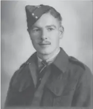  ?? COURTESY RHLI ?? Fred Engelbrech­t, in uniform prior to the raid on Dieppe in August 1942.