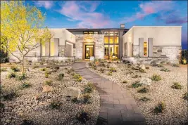  ?? Summerlin ?? The Wakefield Desert Prairie floor plan at Regency by Toll Brothers is one of several move-in-ready homes throughout five neighborho­ods in The Cliffs village at Summerlin.