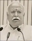  ?? RSS ?? RSS chief Mohan Bhagwat in New Delhi, September 18