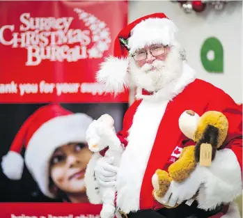  ?? FRANCIS GEORGIAN ?? Ben Cohen, playing Santa for the first time, says the role is about “acceptance, love and fun.”