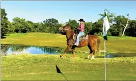  ?? ?? A day of golfing, riding and a host of other outdoor activities is par for the course at the Hyatt Regency Lost Pines Resort & Spa near Austin, Texas.