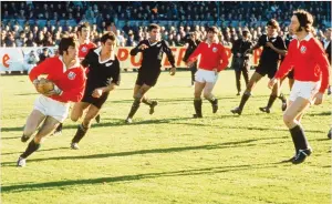  ??  ?? Best of British: The Lions of 1971 who beat New Zealand