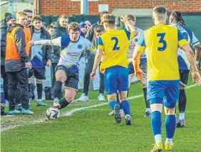  ?? ?? Haywards Heath’s Byron Napper on the ball | Picture: Ray Turner