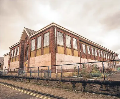  ?? Picture: Steve MacDougall. ?? The former St John’s Primary and Nursery School on Stormont Street, Perth, is to become a new community arts centre.