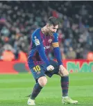  ?? FOTO: AP ?? Messi, ‘Pichichi’ con 21 dianas