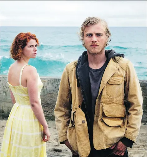  ?? EONE ?? Actors Jessie Buckley, left, and Johnny Flynn star as two troubled souls in Michael Pearce’s powerful new thriller Beast.