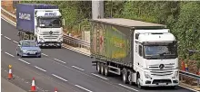  ?? ?? > Watering down HGV test requiremen­ts carries plenty of potential risks