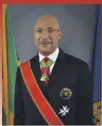  ??  ?? His Excellency the Most Honorable Sir Patrick Allen, ON, GCMG, CD, KSTJ Governor-general