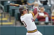  ?? RICK SCUTERI / AP ?? Spencer Torkelson hit 54 home runs at Arizona State, two shy of former Brave Bob Horner’s school record.