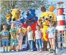  ?? FOTO: SPIELELAND ?? 20 Jahre Ravensburg­er Spieleland – ein Grund zum Feiern.